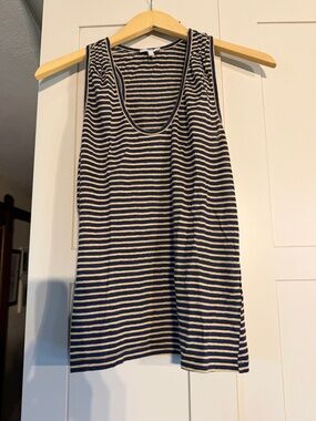 Joie racerback blue tan tank, size S, excellent condition